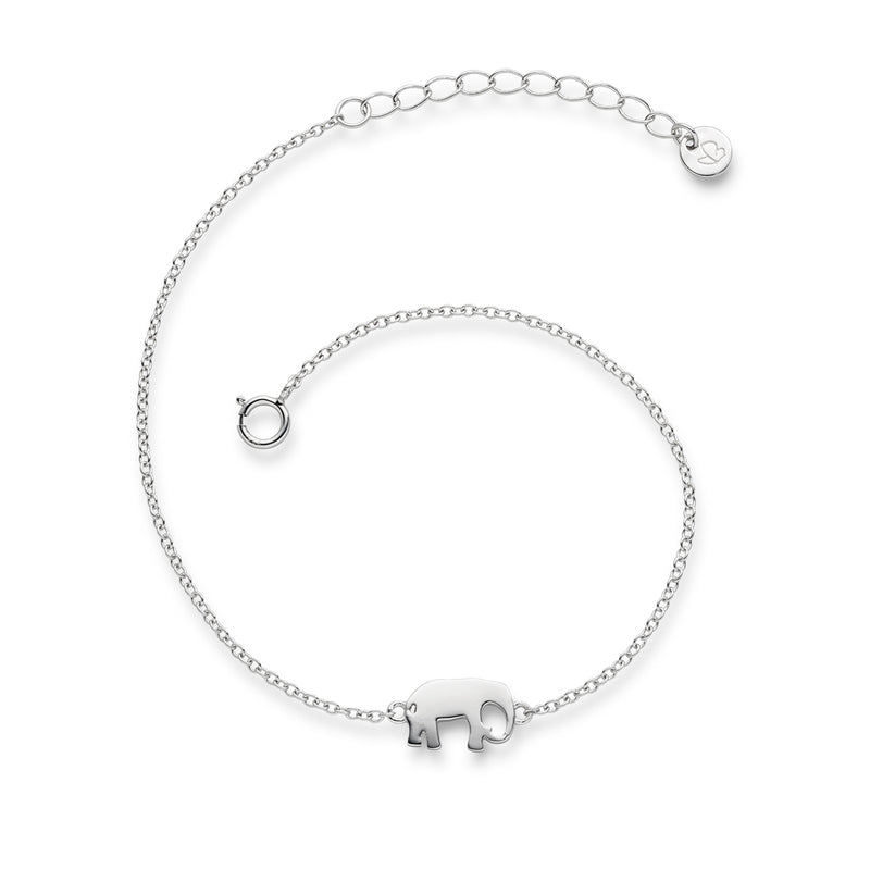 Armband silber Elefant
