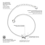 Armband silber Stern