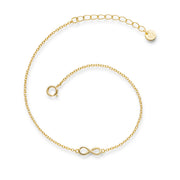 Infinity Armband gold