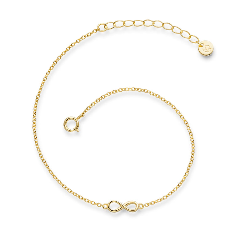 Infinity Armband gold