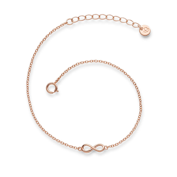 Infinityarmband roségold