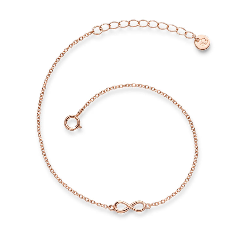 Infinityarmband roségold