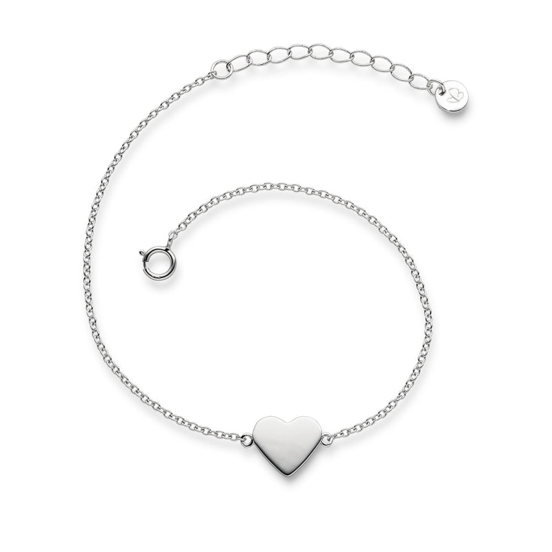 Armband Silber Herzmotiv