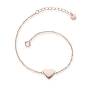 Herzarmband roségold