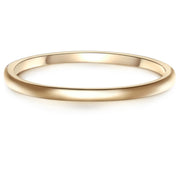 Schlichter Ring gold