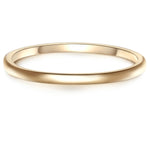 Schlichter Ring gold