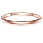 Schlichter Ring roségold