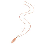 Kette mit Feder roségold