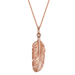 Kette mit Feder roségold