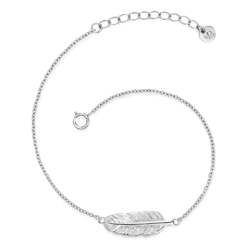 Federarmband silber