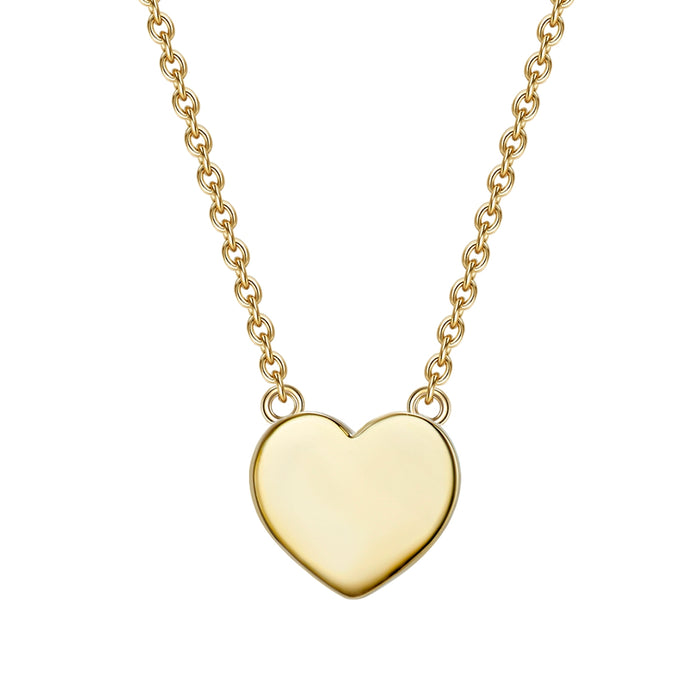 Herz Kette gold Basic