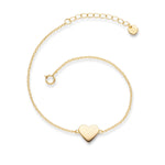 Herz Armband gold