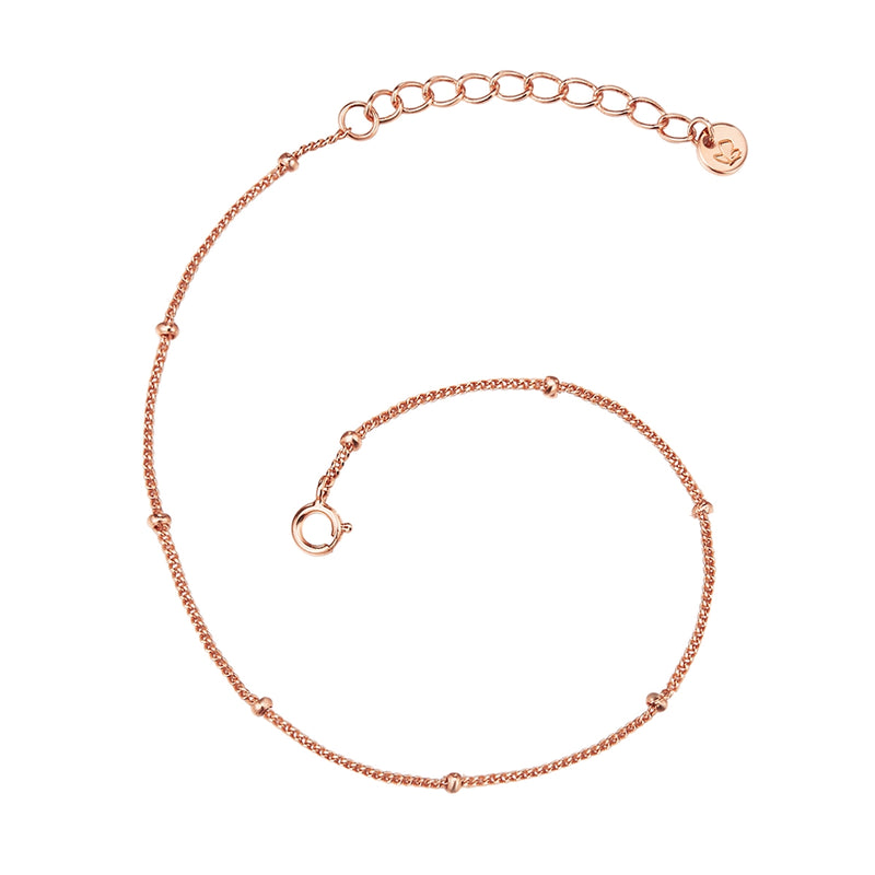 Armband roségold Kügelchen