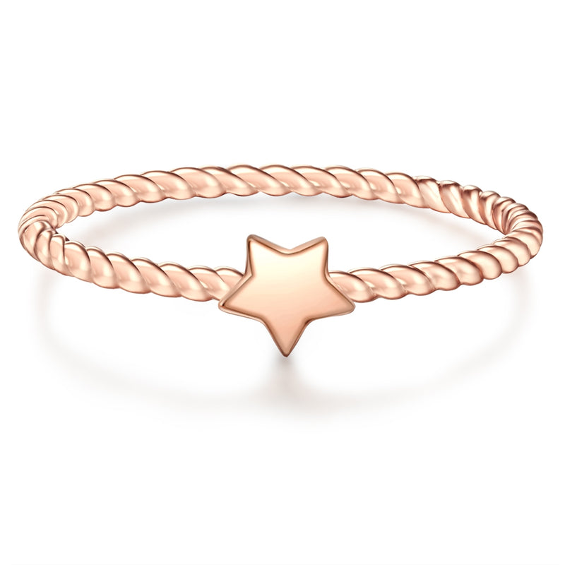 Ring Stern roségold