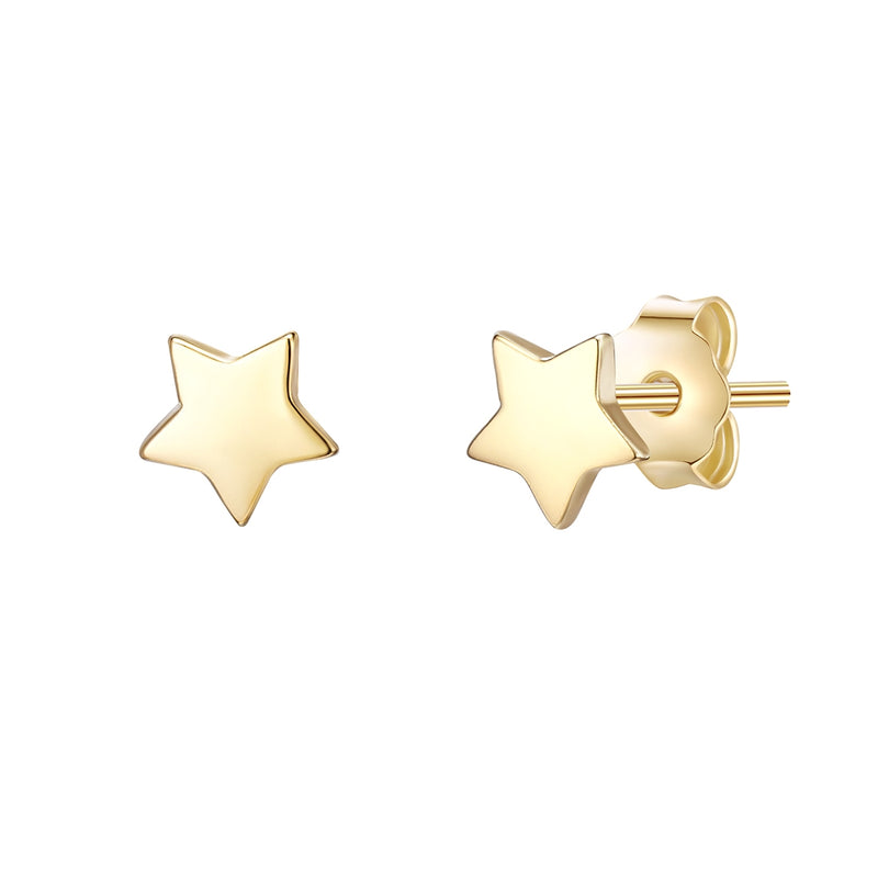 Ohrstecker gold Stern klein