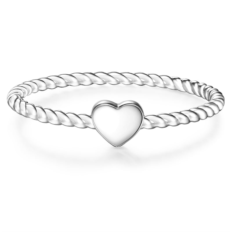 Herzring schmal
