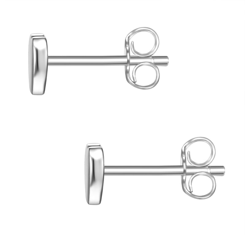 Ohrstecker silber Herz klein