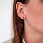 Ohrstecker silber Flamingo