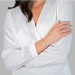 Silberarmband Pinguin
