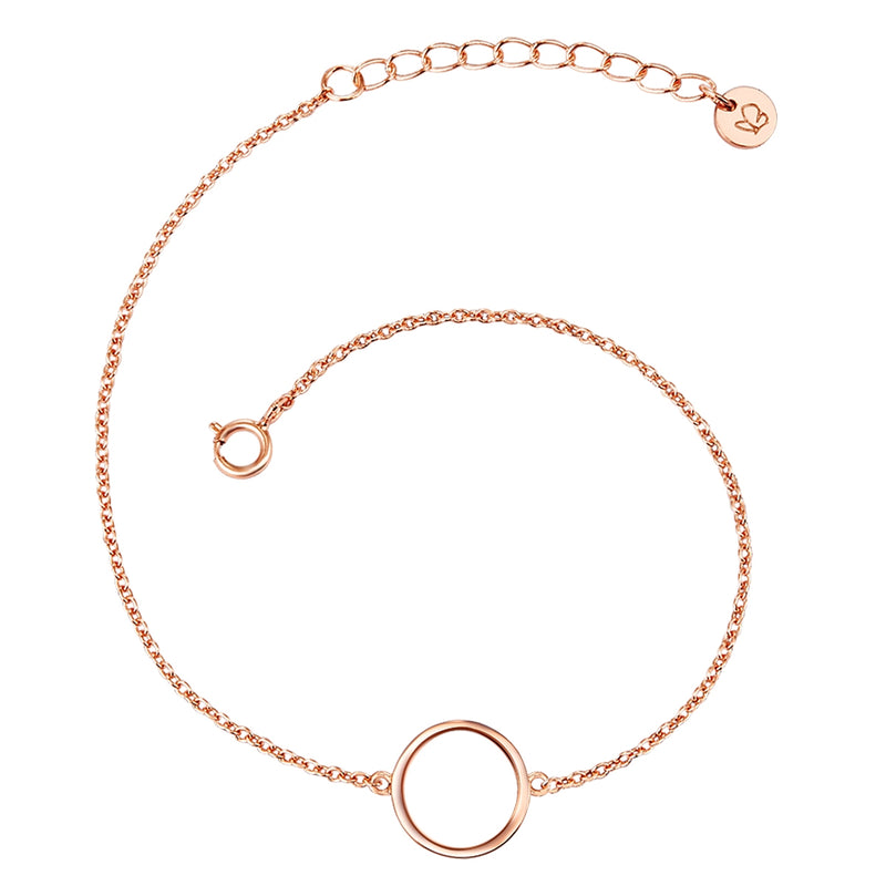 Armband mit Kreis roségold