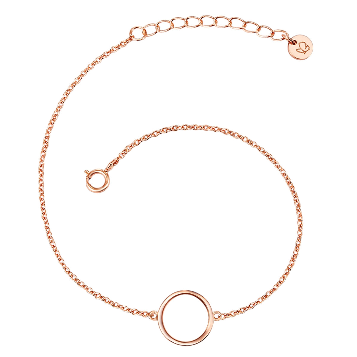 Armband mit Kreis roségold