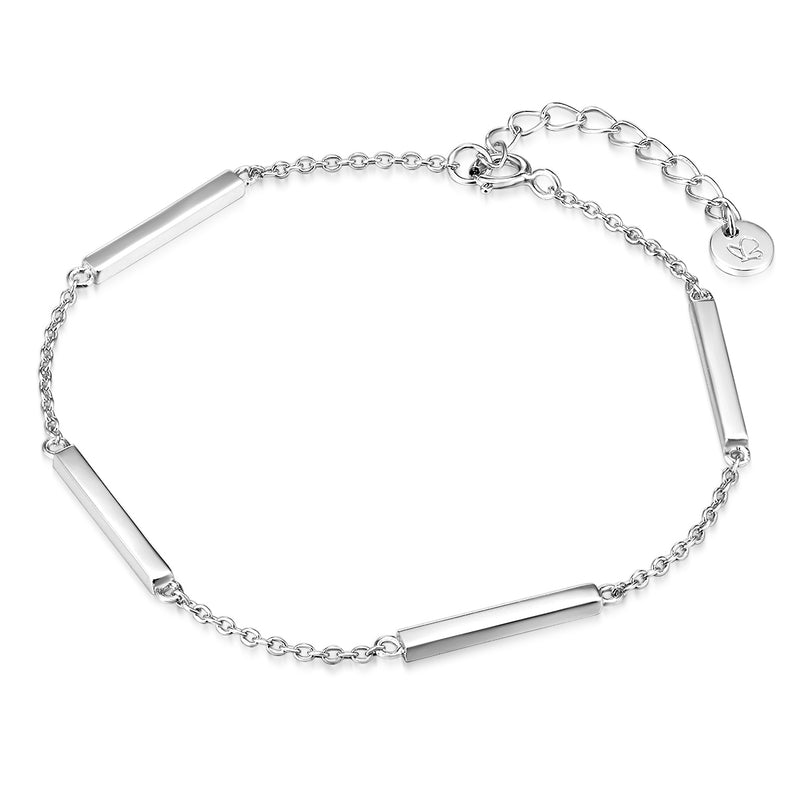 Armband Stäbchen silber