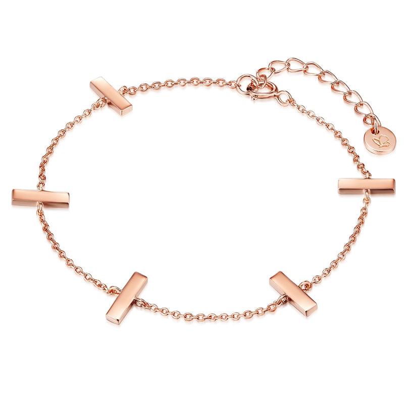 Armband STÄBCHEN roségold