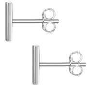 Ohrstecker silber Stäbchen