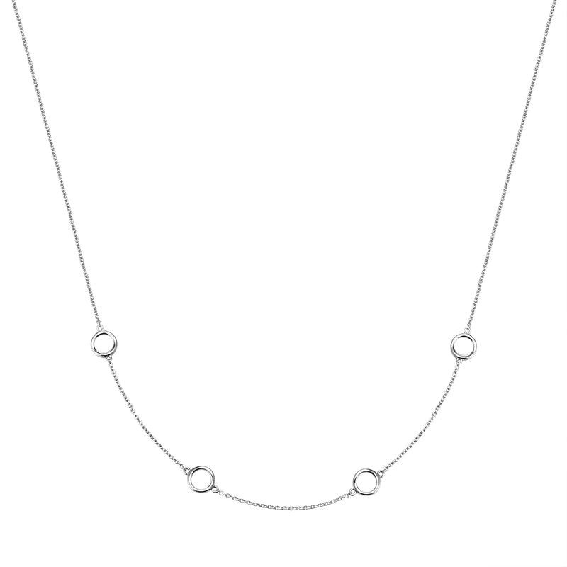 Kette KREISE silber