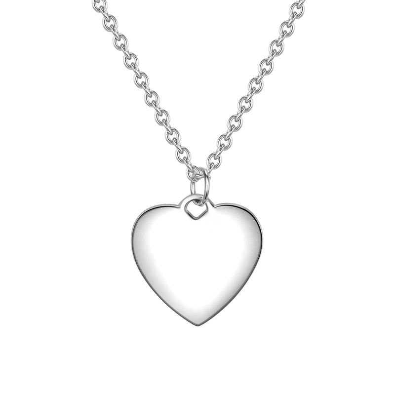 Kette mit HERZ-Anhänger silber