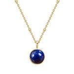 Halskette Lapislazuli (synth.) gold
