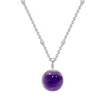 Halskette Amethyst silber