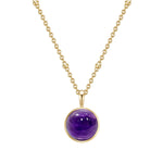 Halskette Amethyst gold