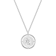 Halskette Münze silber