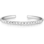 Armreif Silber Geo