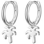 Creolen PALME silber