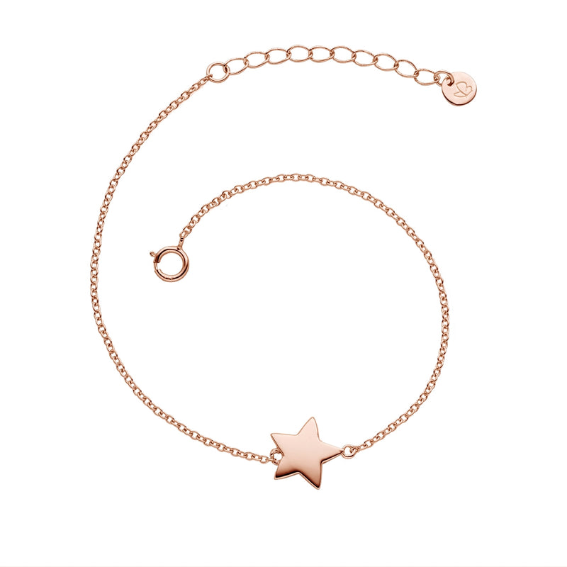 Armband Stern roségold
