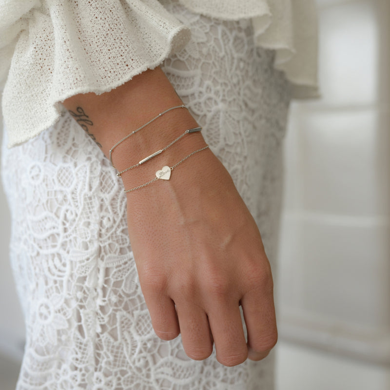 Armband LOVE silber