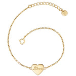 Armband LOVE gelbgold