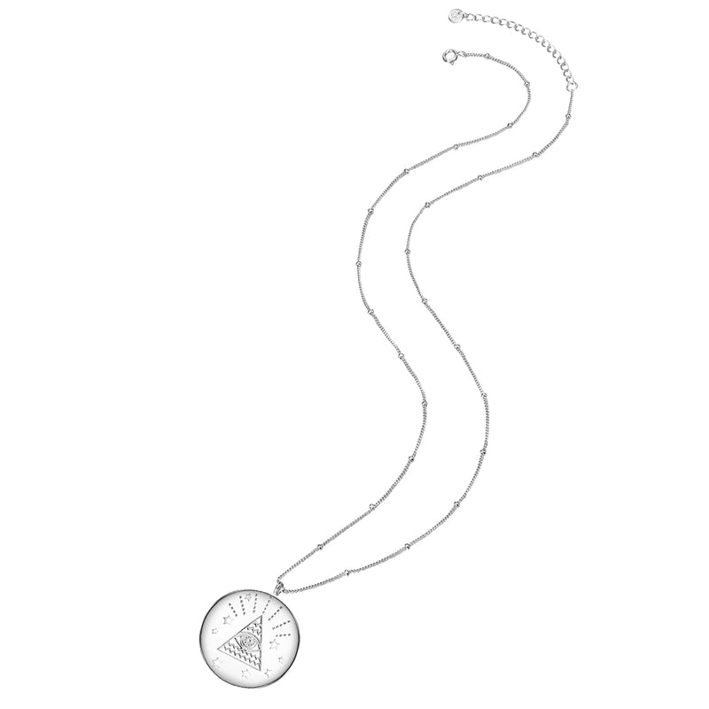 Kette ALLSEHENDES AUGE silber