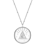 Kette ALLSEHENDES AUGE silber
