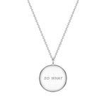 Kette SO WHAT silber
