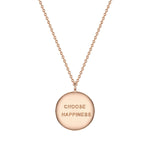 Hals Kette Choose happiness