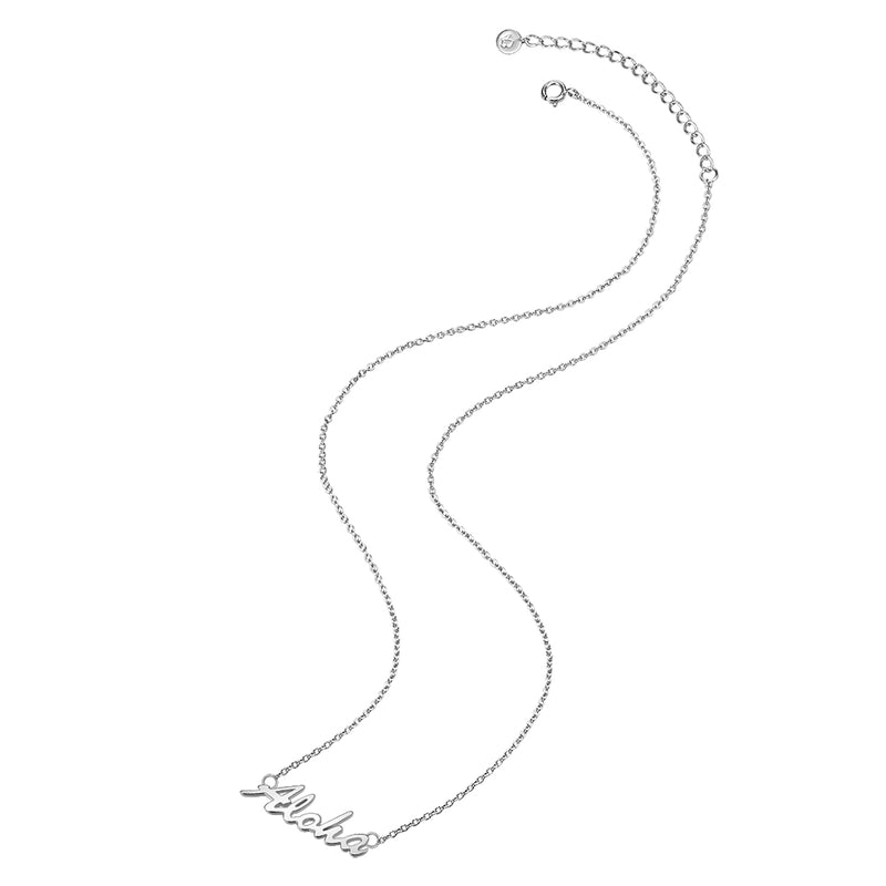 Halskette Aloha silber