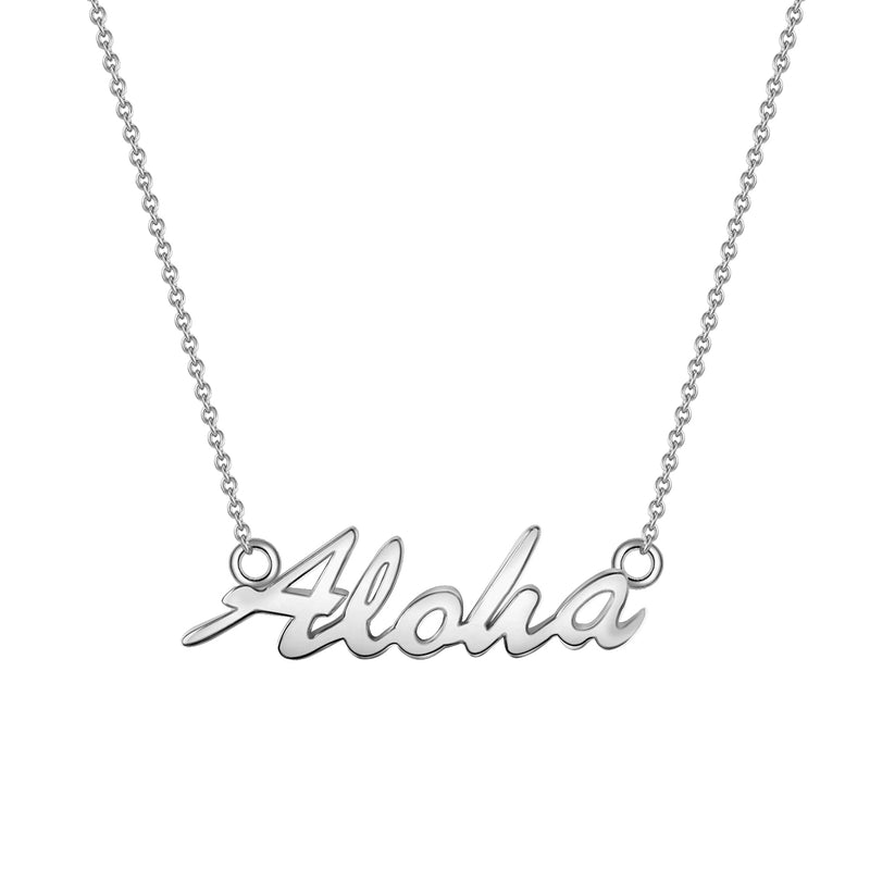 Halskette Aloha silber