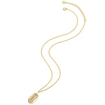 Halskette Muschel gold