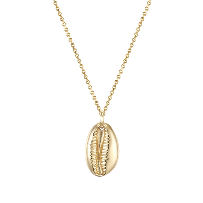 Halskette Muschel gold