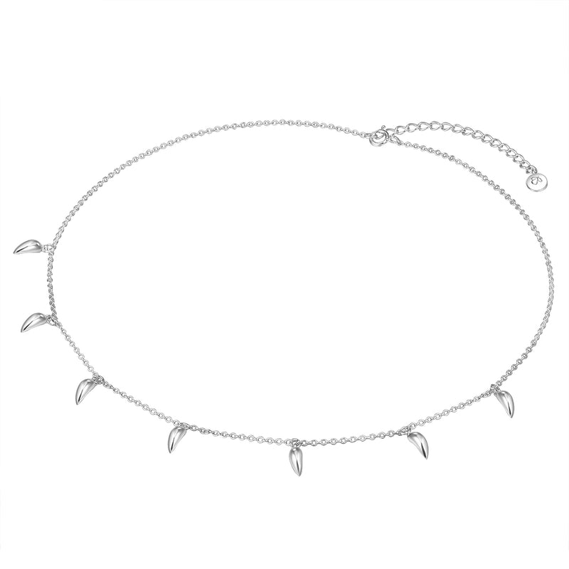 Kette HAIFISCHZÄHNE silber