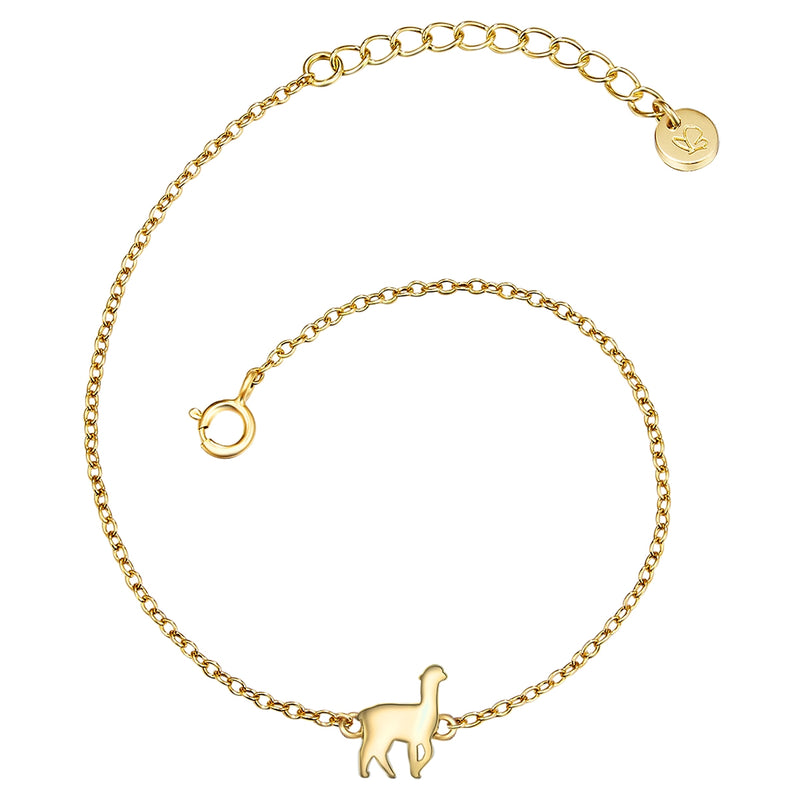 Armband Alpaka gold