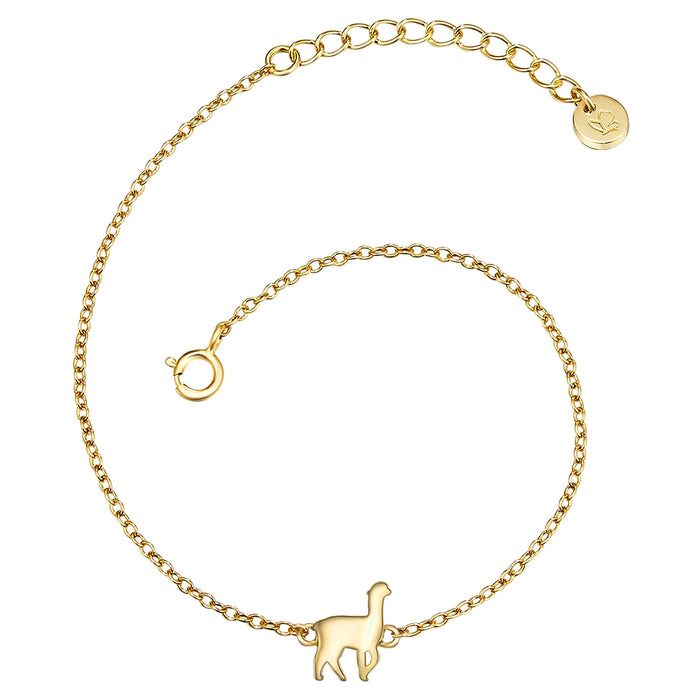 Armband Alpaka gold
